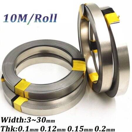 0-15x20mm10M Nickel Plated Steel Strip For 18650 Battery Pack Welding - 2