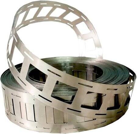 0-15x27mmx1M 20-25mm Nickel Plated Steel Strip For 18650-2P Battery Pack Welding - 1