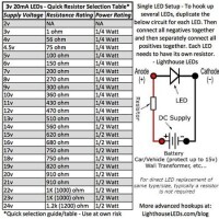 0805 (2012) SMD LED Blue Autoflash - 3