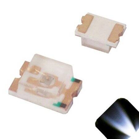 0805 (2012) SMD LED White Autoflash - 1