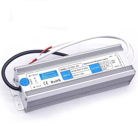 100W 12V 8.3A Dedicated Power Supply For Cabinet Lights With Wire - 1