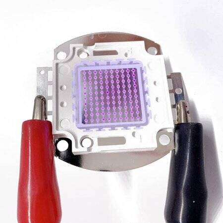 100W SMD High Power LED Bulb 365-370nm Purple - 2