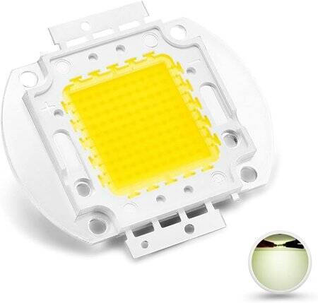 100W SMD High Power LED Bulb 4000-4500K Natural White - 1