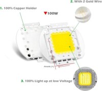 100W SMD High Power LED Bulb 4000-4500K Natural White - 4