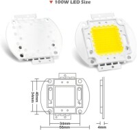 100W SMD High Power LED Bulb 4000-4500K Natural White - 5