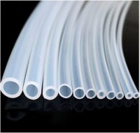 10Meters Transparent Silicone Tube Flexible Rubber Hose Drink Water Pipe Food Grade Connector ID 1mm X 4mm OD - 1