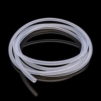 10Meters Transparent Silicone Tube Flexible Rubber Hose Drink Water Pipe Food Grade Connector ID 3mm X 4mm OD - 1