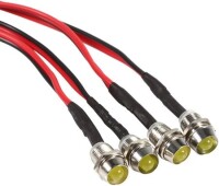 12-18V 8mm Red LED Indicator Light With 20cm Cable - 1