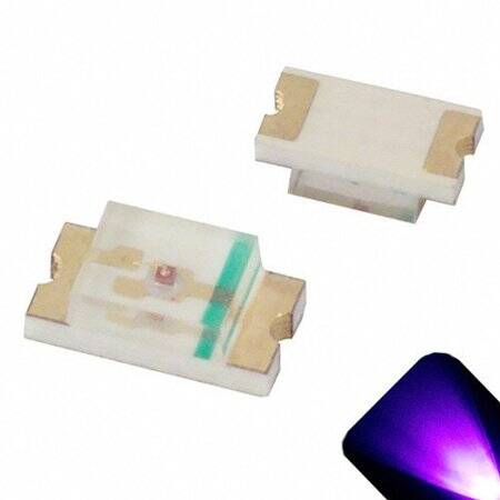 1206 (1204) SMD Side LED 395-400nm Purple - 1