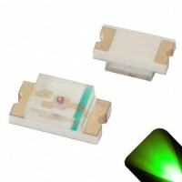 1206 (3216) SMD LED Pure Green - 1