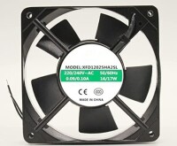 120x120x25mm 220V 16W Double Ball Cooling Fan - 1