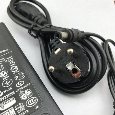 12V 4A 48W EU Plug Dual-Wire Integrated Power Adapter - 3