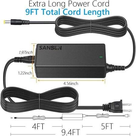 12V 5A 60W AU Plug Dual-Wire Integrated Power Adapter - 2