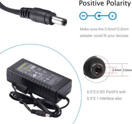 12V 6A 72W AU Dual-Wire Integrated Power Adapter - 2