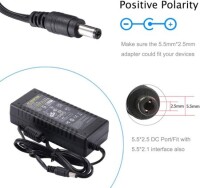 12V 6A 72W EU Plug Dual-Wire Integrated Power Adapter - 2