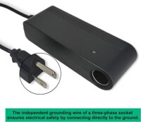 12V 8A 96W US Plug Dual-Wire Integrated Power Adapter - 3