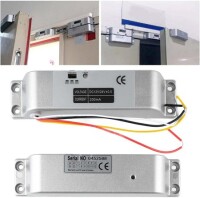 12V/24V Universal Eight-Wire Electricity Mortise Lock UnLock After Power Failure Size:200x38x28mm - 2