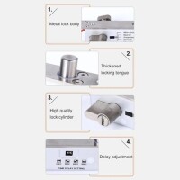 12V/24V Universal Nine-Wire Electricity Mortise Lock Lock When Power is Off Size:200x38x28mm - 4