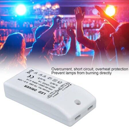 12W 12V 1A Super Thin Plastic Case Led Special Power Supply With Wire - 5