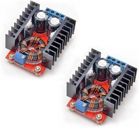 150W DC-DC 10-32V To 12-35V Boost Converter Car Vehicle Power Supply Module Without Screw - 1