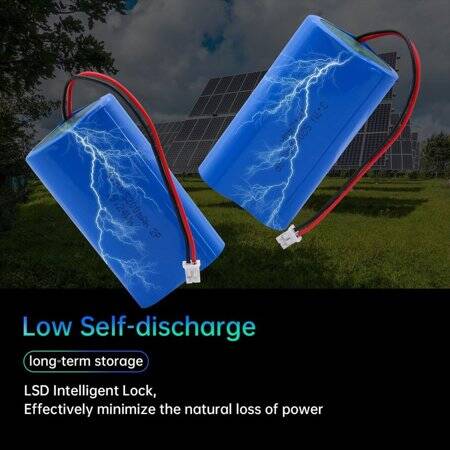 18650 7.4V 2800MA High Quality Rechargeable Dual Lithium Battery Pack With Protection Plate - 5