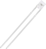 18mm Leg 234 Rectangular LED White Use 3V 20mA - 2