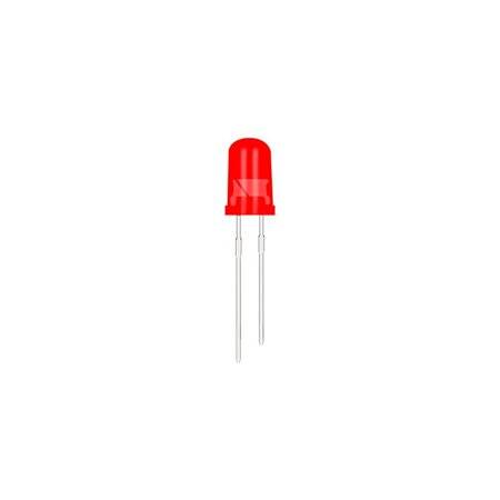 18mm Leg LED 5mm Red - 2