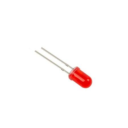 18mm Leg LED 5mm Red - 3