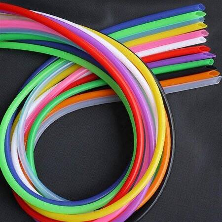 1Meter Black Silicone Tube Flexible Rubber Hose Drink Water Pipe Food Grade Connector ID 3mm X 5mm OD - 2