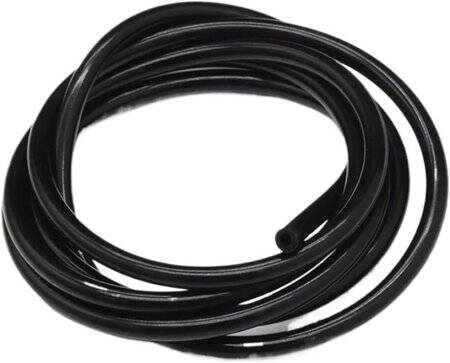 1Meter Black Silicone Tube Flexible Rubber Hose Drink Water Pipe Food Grade Connector ID 3mm X 6mm OD - 1