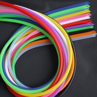 1Meter Blue Silicone Tube Flexible Rubber Hose Drink Water Pipe Food Grade Connector ID 3mm X 5mm OD - 5