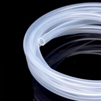 1Meter Gray Silicone Tube Flexible Rubber Hose Drink Water Pipe Food Grade Connector ID 6mm X 9mm OD - 3