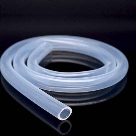 1Meter Gray Silicone Tube Flexible Rubber Hose Drink Water Pipe Food Grade Connector ID 6mm X 9mm OD - 4