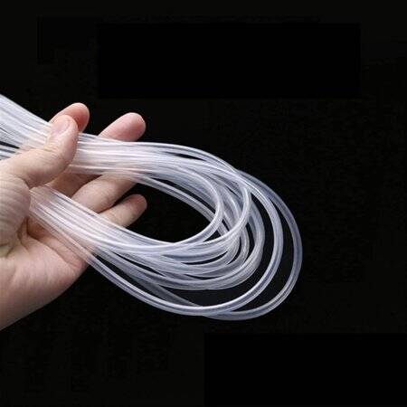 1Meter Green Silicone Tube Flexible Rubber Hose Drink Water Pipe Food Grade Connector ID 4mm X 6mm OD - 3