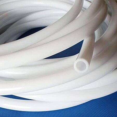 1Meter Green Silicone Tube Flexible Rubber Hose Drink Water Pipe Food Grade Connector ID 5mm X 7mm OD - 1