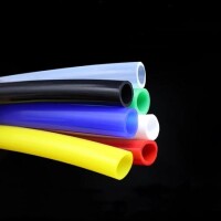 1Meter Green Silicone Tube Flexible Rubber Hose Drink Water Pipe Food Grade Connector ID 5mm X 7mm OD - 3