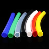 1Meter Green Silicone Tube Flexible Rubber Hose Drink Water Pipe Food Grade Connector ID 5mm X 7mm OD - 4