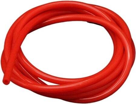 1Meter Red Silicone Tube Flexible Rubber Hose Drink Water Pipe Food Grade Connector ID 1mm X 3mm OD - 1