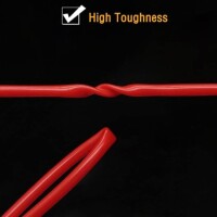 1Meter Red Silicone Tube Flexible Rubber Hose Drink Water Pipe Food Grade Connector ID 5mm X 8mm OD - 3