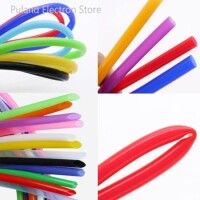 1Meter Red Silicone Tube Flexible Rubber Hose Drink Water Pipe Food Grade Connector ID 6mm X 9mm OD - 4