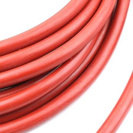 1Meter Rose Red Silicone Tube Flexible Rubber Hose Drink Water Pipe Food Grade Connector ID 3mm X 5mm OD - 3