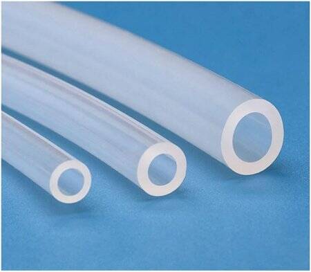 1Meter Transparent Silicone Tube Flexible Rubber Hose Drink Water Pipe Food Grade Connector ID 10mm X 15mm OD - 1