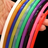 1Meter White Silicone Tube Flexible Rubber Hose Drink Water Pipe Food Grade Connector ID 3mm X 5mm OD - 3