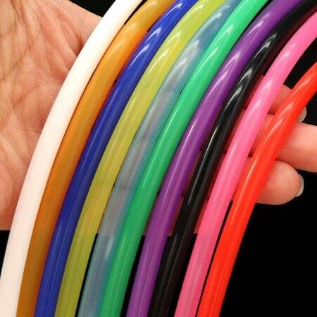 1Meter White Silicone Tube Flexible Rubber Hose Drink Water Pipe Food Grade Connector ID 3mm X 5mm OD - 3