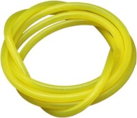 1Meter Yellow Silicone Tube Flexible Rubber Hose Drink Water Pipe Food Grade Connector ID 3mm X 6mm OD - 1