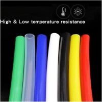 1Meter Yellow Silicone Tube Flexible Rubber Hose Drink Water Pipe Food Grade Connector ID 5mm X 8mm OD - 4