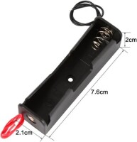 1x 18650 BLM Battery Holder With Wire Without Cover - 2