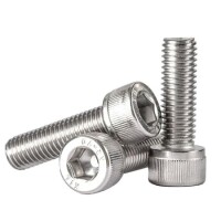 201 Stainless Steel Cylindrical Hexagon Socket Head Screw M2 16mm - 1