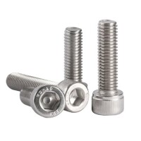 201 Stainless Steel Cylindrical Hexagon Socket Head Screw M2 16mm - 2