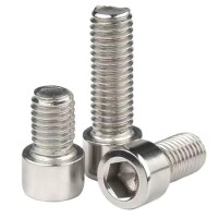 201 Stainless Steel Cylindrical Hexagon Socket Head Screw M2 4mm - 2